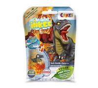 Craze INKEE Bombas baño para niños con Sorpresa con Figura Sorpresa de Dinorex, Bombas de baño con Aroma a Frambuesa, Color Amarillo, Incluye 80g, 1 de 6 diseños de Dinosaurios, Sin Gluten
