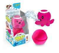 CRAZE INKEE Funnyz Bombas baño para niños con figura que salpica agua, Bombas de baño para bebes, 3 colores y 6 figuras distintas, incluye 80g, Sin Gluten