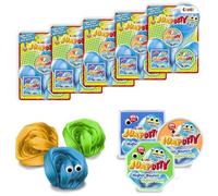 CRAZE Jumputty-Plastilina para Saltar (15 x 15 g) Hinchable de Colores para niños, 3 (42410)