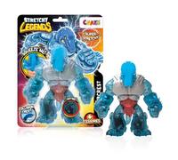 CRAZE Legends Stretchy Silvercrest Figuras Elásticas De Acción para Niños, Superhéroes para Coleccionar con Relleno De Slime, 6 Dinosaurios Diferentes