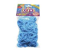 Craze Loops 600 gomas para hacer pulseras elásticas refill, bolsa de aluminio con gomas para anillos, pulseras, collares, manualidades niños, 51000