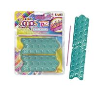 Craze Loops | Tabla Telar para Anudar Gomas de Colores | Kit para Hacer Pulseras y Manualidades | Juego Creativo para Niños