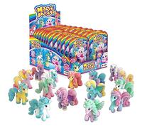 CRAZE Magic PONYS Caja Completa 24 Figuras de Ponys, Colección Completa de Juguetes de Ponis, con Efectos Especiales