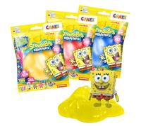 CRAZE Magic Slime - Pack de 3 Slimes de 75 ml con Sorpresa de Spongebob | Slime Infantil Limpio y Sin Olor | Juguete Sensorial en Bolsa para Niños +3 Años