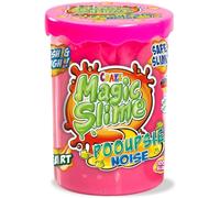 CRAZE Magic Slime Pooupsie Noise, Slime para niños en lata, con Divertido Ruido de Pedo, Incluye 100 g, 3 Colores Aleatorios, Sin Residuos, Fácil de limpiar, Multicolor, 100 g