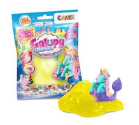 CRAZE Magic Slime Surprise de Galupy Mermaid, Bolsa con 75 ml de Colores Aleatorios y Figura Sorpresa de Sirena Galupy para Niños