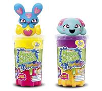 CRAZE Magic Slime YUMMIES 2-Pack | Slime niños en Colores neón con Diferentes Personajes para chupar - 2X 85 ml Lata de Slime, Colorido Slime Infantil sin residuos