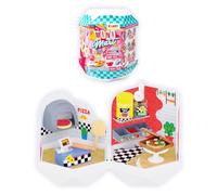 CRAZE Mini Mart Mix - Cápsula Sorpresa Mini Brands Kawaii | Mini tiendas coleccionables en miniatura, 6 modelos sorpresa conectables para crear tu mini world