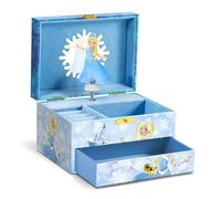 CRAZE Music Box Princess | Caja Musical con Princesa Giratoria, Espejo y Cajón | Joyero Musical para Niñas con Melodía Clásica | Regalo para Cumpleaños y Navidad