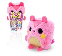 CRAZE Plush Pop Cones Chewy - Peluche con Aroma a Fresa y Pulsera - Un Amigo mimoso y perfumado para los niños - Presentado en una Caja de Palomitas - Idea de Regalo a Partir de 3 años
