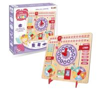 CRAZE- Princesas Reloj de Aprendizaje, Color Violeta (58664)