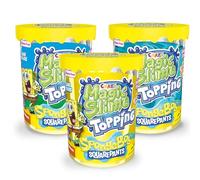 CRAZE Set de 3 Botes de Magic Slime con Toppings Bob Esponja Fantasy Ocean- Slime para Niños Seguro y Divertido con Toppings Brillantes