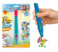 CRAZE Splash Beadys Bolígrafo Multi para perlas de agua niños, Bolígrafo aplicador de cuentas de agua 4 colores diferentes, manualidades niños