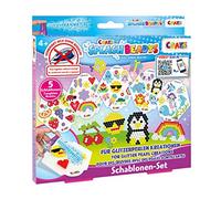 Craze Splash Set 5 Plantillas de Perlas de Agua niñas con Accesorios, hazlo tu Mismo, Plantillas para Cuentas de Agua sin Plancha, Manualidades niños