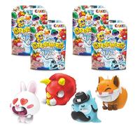 CRAZE Splashers, Pack de 4 Juguetes de Agua coleccionables, muñecos Divertidos y gamberros para llenar de Agua y salpicar, Juguetes para la bañera, Juguetes Aire Libre, 16 para coleccionar