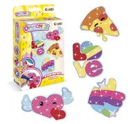 CRAZE Starter Set de Pegatinas Infantiles con Cristales - 4 Stickers Creativos para Manualidades y Actividades - Set de Adhesivos para Niños, Coleccionables y Juegos Creativos