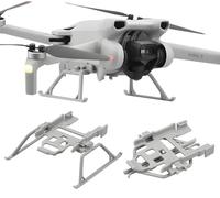 Craznick Mini 3 Pro/3 tren de aterrizaje: Extensión plegable de liberación rápida para DJI Mini 3 Pro/3 Drone Accesorios