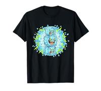 Crazy Angry Ice Cubes Monster Frozen Energy Camiseta