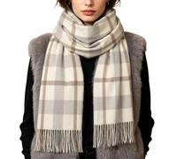 crazy bean Bufanda de Borlas para Mujer Larga Inviero | Suaves,Grande,Más Grueso Cálida,Estilo Clásico Elegante,Se Puede Usar Como Chal,Ideal para Viajar Disfrutar del Tiempo Libre