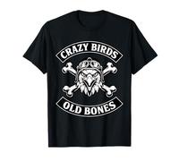 Crazy Birds - pájaros Locos Ideales para Ciclistas Camiseta