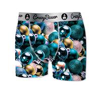 Crazy Boxer 12/14A Calzoncillo Infantil unitario Microfibra-92% poliéster, 8% Elastano, Boxer T683-2-d, 12-14 para Niños