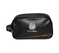 Crazy Bull Hair - Bolsa de Viaje para cosméticos, Duradera, Resistente al Agua, Elegante Bolsa de Viaje, Organizador Ideal para artículos Esenciales Diarios del Cabello, 1 Unidad, Black