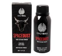 CRAZY BULL Space Dust Styling Powder 20g - Polvo Texturizador para Cabello Corto y Medio, Volumen y Estructura de Fijación Media, Fácil de Aplicar, Fragancia de Melón, A Base de Agua