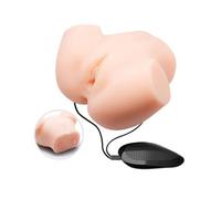 CRAZY BULL - VAGINA Y ANO REALISTICOS DOBLE VIBRACION