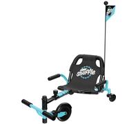 Crazy Cart Shuffle de Razor Drifting Go-Kart para niños a Partir de 4 años, tecnología Crazy Cart Drift Bar, Marco Ajustable con 5 ajustes de Longitud, Color Azul
