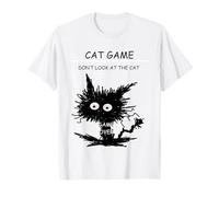 Crazy Cat Game Mira el Juego Crazy Cat ha Terminado Divertido Camiseta