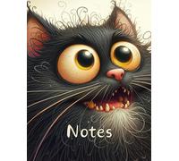 Crazy Cat Lover Journal : 8.5" x 11", 100 Page Notebook: A whimsical, amusing lined blank writing book for a feline enjoyer