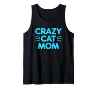 Crazy Cat Mom Camiseta sin Mangas