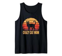 Crazy Cat Mom Camiseta sin Mangas