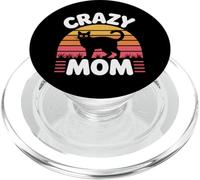 Crazy Cat Mom PopSockets PopGrip para MagSafe