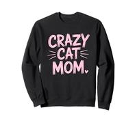 Crazy Cat Mom Sudadera