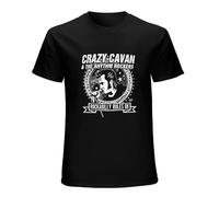 Crazy Cavan Concer - Camiseta unisex para hombre, color negro, Negro , 3XL