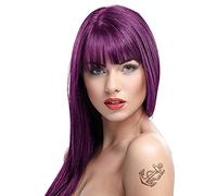Crazy Color Aubergine Nº 50 Crema Colorante del Cabello Semi-permanente, Un tamaño (002240)