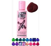 Crazy Color BORDEAUX 51 Semi Permanent Liquid Cream Hair Colour Dye Tint Pack Bottle 100ml by Crazy Color by Crazy Color