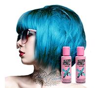 Tinte capilar semi-permanente de Crazy Color 100ml (Bubblegum Blue - azul chicle)
