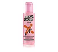 Crazy Color Tinte semipermanente para el cabello rojo coral vibrante. Fórmula vegana nutritiva de cobre altamente pigmentado y acondicionador de cobre, sin lejía ni amoníaco, 100 ml