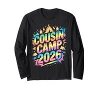 Crazy Cousin Camp 2026 Reunion Squad Crew Cruise Familia Manga Larga