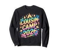 Crazy Cousin Camp 2026 Reunion Squad Crew Cruise Familia Sudadera