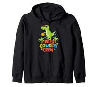 Crazy Cousin Crew Boys dinosaurio dinosaurio saurio rex Sudadera con Capucha