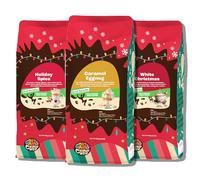 Crazy Cups DECAF Paquete variado de temporada 3 x 10 onzas. Molido