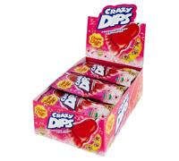 CRAZY DIPS FRESA,14 g (Paquete de 24)