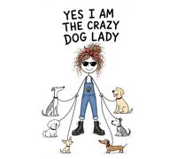 Crazy Dog Lady WEEKLY PLANNERS from the Homegrown Hotmess Series for gloriously imperfect humans, to help organise chaos with personalty.