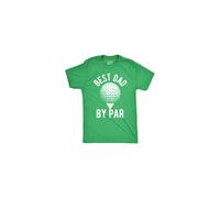 Crazy Dog Mens T Shish Best Pap por Par Padres Da TEE GOLF GOL Pun Joke de juegos