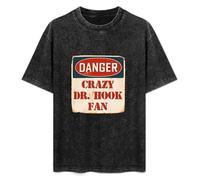 Crazy Dr. Hook Fan Music T-Shirt Mens Black Tees Unisex Shirt XL