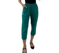Crazy Fashion Pantalones Capri 3/4 Suaves para Mujer EUR 36-50 (Mint Green, 22)