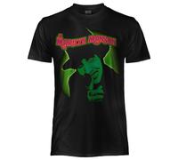 CRAZY FOR ROCK Marilyn Manson Camiseta Smell Like. Camiseta Oficial Unisex. Manga Regular en Algodón. Adulto Hombre, Negro , S